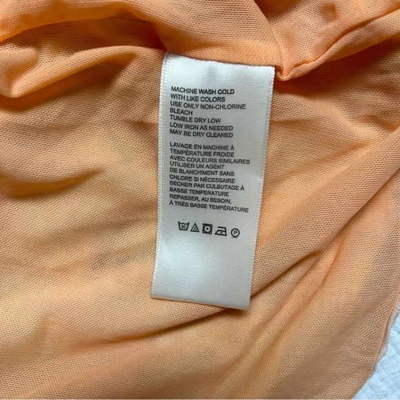 (SOLD) FREE PEOPLE Mesh Sheer Ruched Tank Size XL - Picture 11 of 14